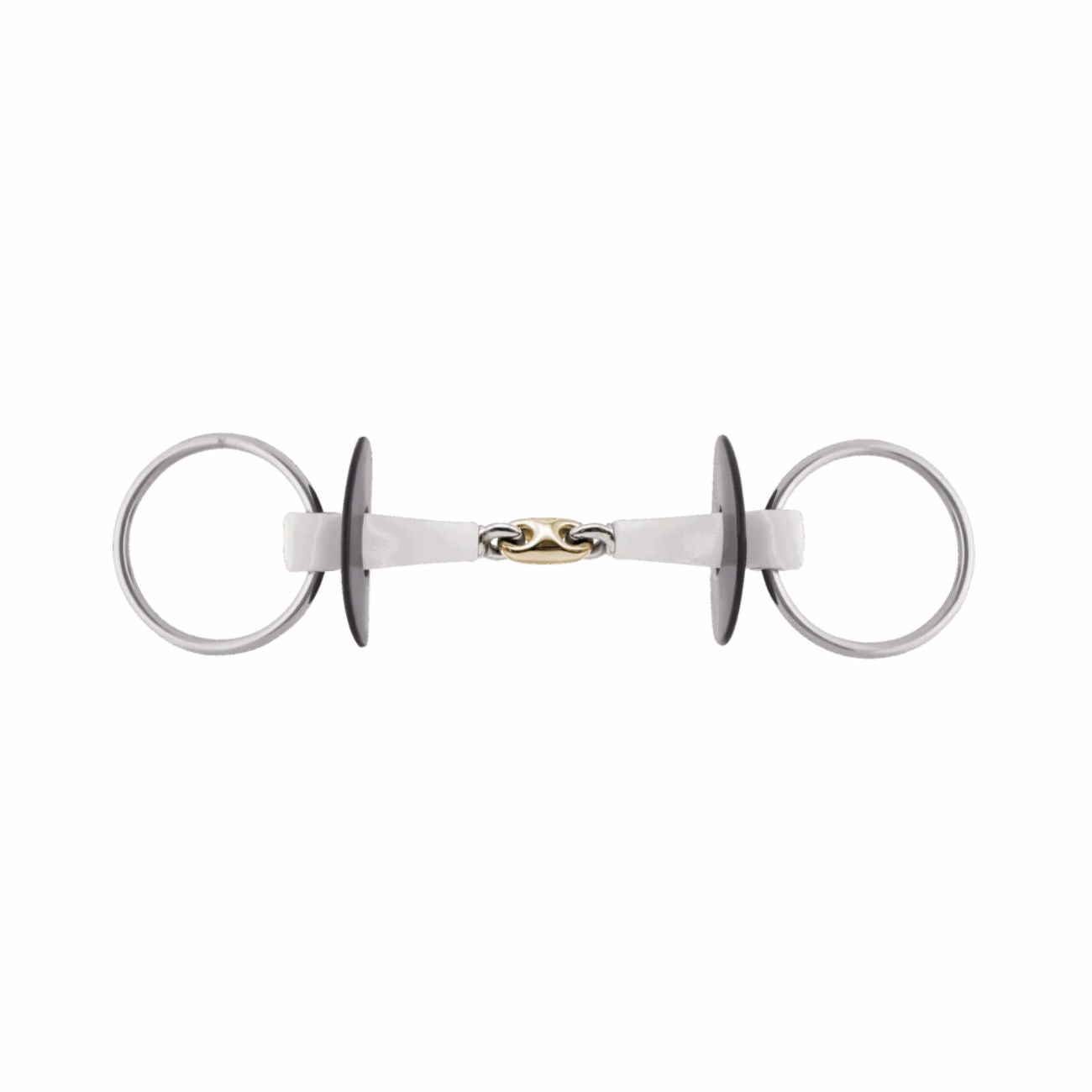 SPRENGER SPRENGER Nathe Loose Rg. Snaf. 18 Mm Dbl.J. Sensog. Middle Lk.70Mm Rg. Sprenger Nathe - Filetto ad anelli 40849 NATHE 