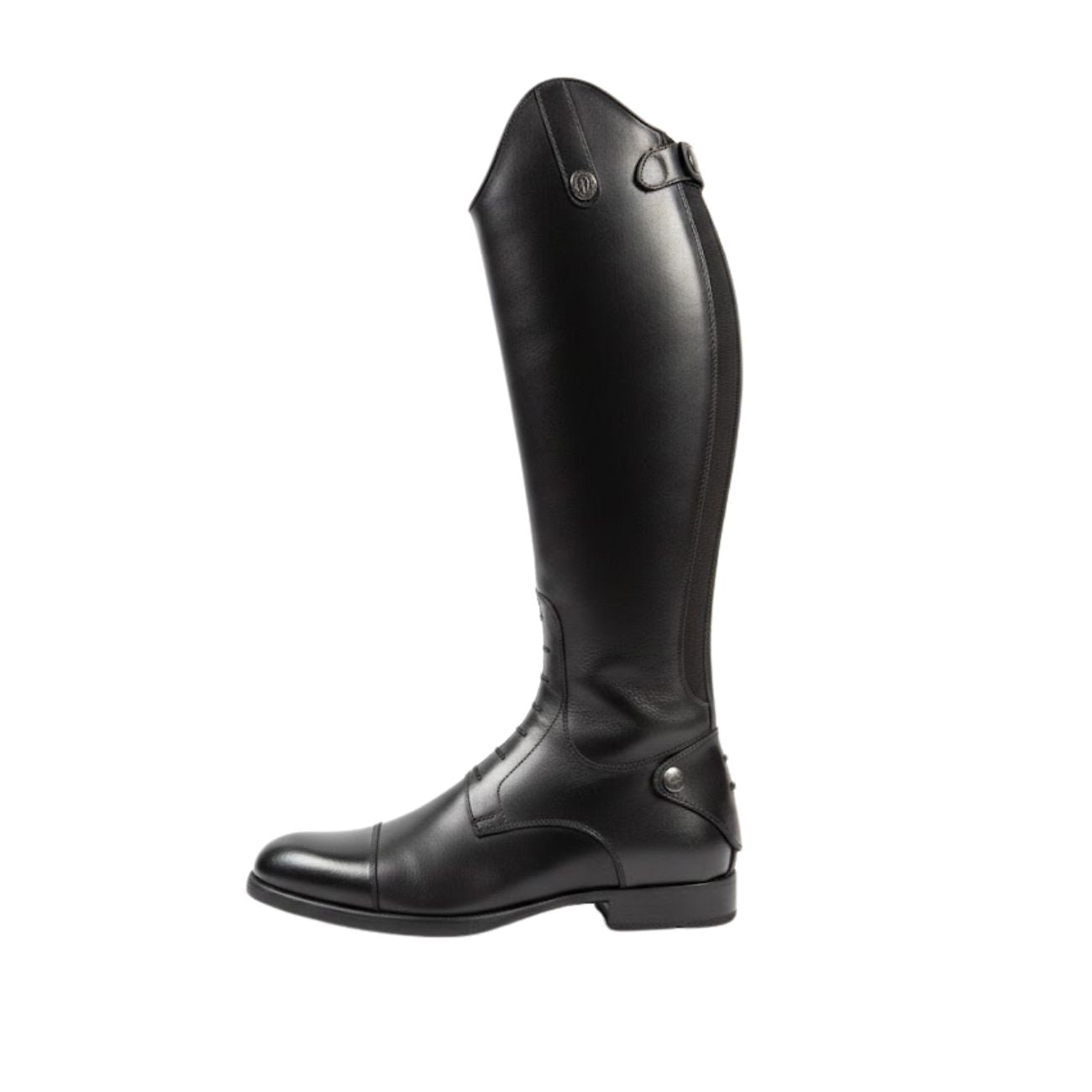 STIVALERIA VALENTINI Stivale In Pelle Liscia Stringato 020 NERO 