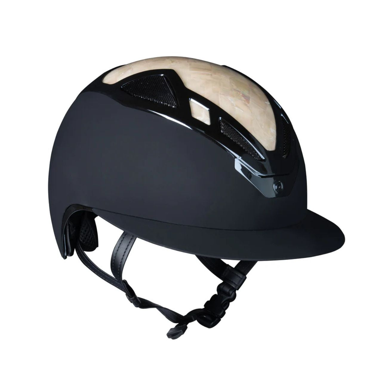 SUOMY Casco Ap Luxury Pearl Con Visiera Lady Nero Opaco SUO-H1AP0052 BLACK MATT 