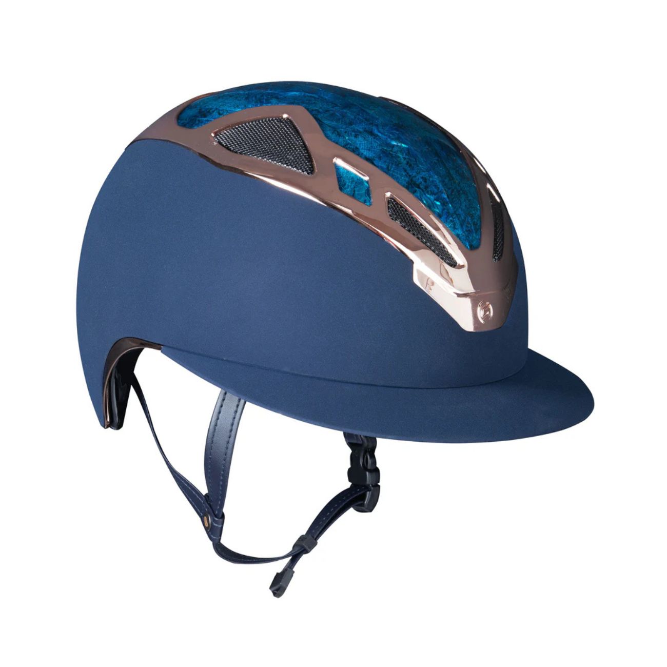 SUOMY Casco Ap Luxury Pearl Blu Con Visiera Lady SUO-H1AP0053 BLUE MATT 