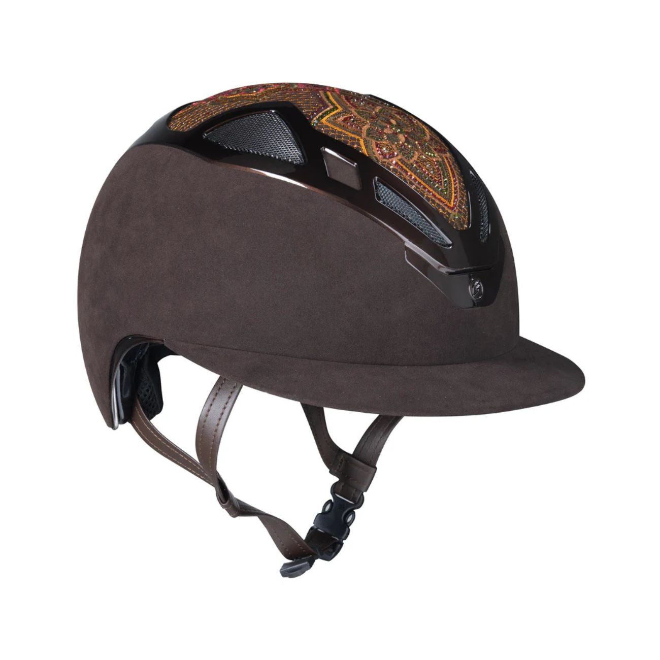SUOMY Casco Ap Damask Marrone Con Visiera Lady