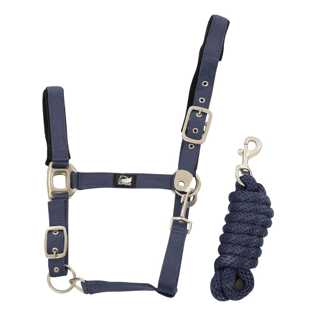 SUPREME Capezza In Nylon Con Lunghina Intrecciata Supreme CA00039A NAVY 