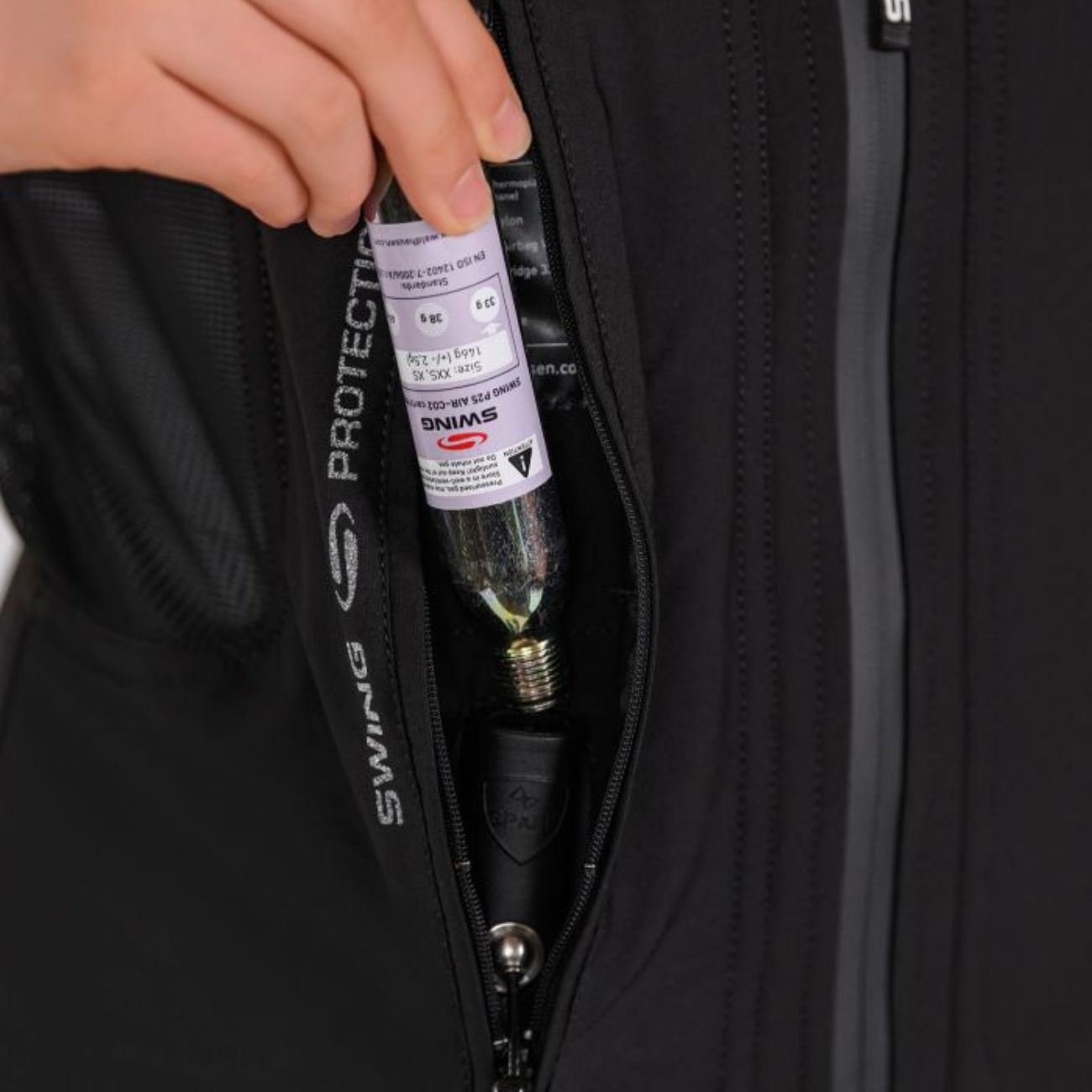 SWING Gilet Airbag Vest P25 Air Swing 2149701 NERO 