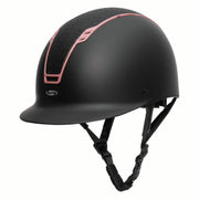 SWING Cap Da Equitazione H22 Shine Nero/Oro Rosa 51963 BLACK/ROSEGOLD 