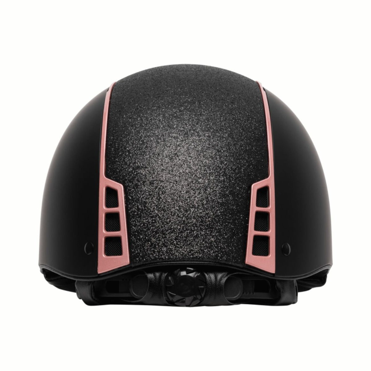 SWING Cap Da Equitazione H22 Shine Nero/Oro Rosa 51963 BLACK/ROSEGOLD 