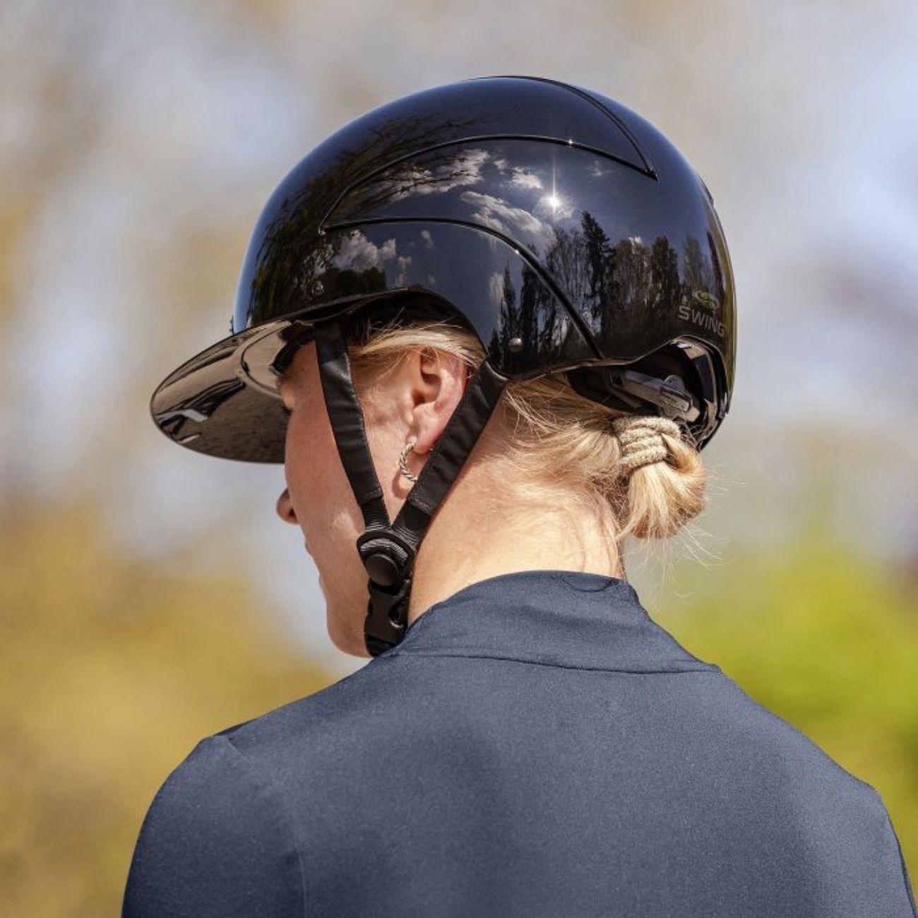 SWING Cap H24 Lady Glossy Swing 5197611 BLACK 