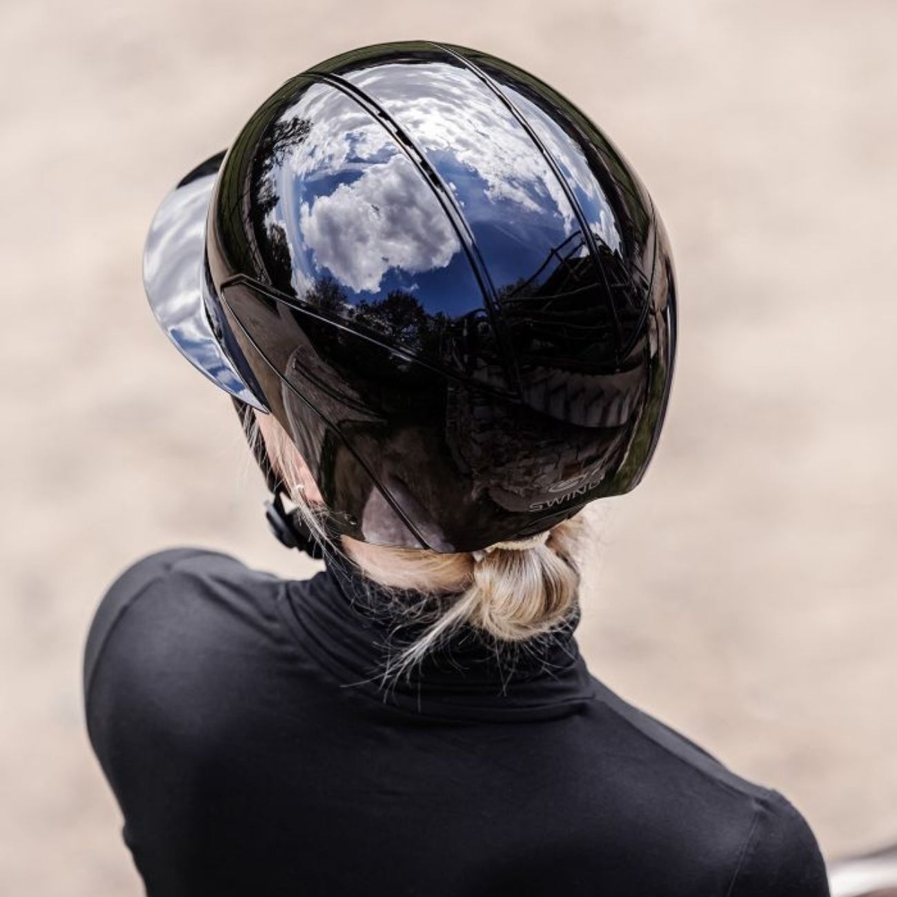 SWING Cap H24 Lady Glossy Swing 5197611 BLACK 