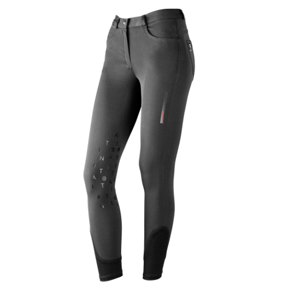 TATTINI TATTINI PANTALONE DONNA DA EQUITAZIONE CON GRIP MOD.AMARANTO Grigio per pantaloni da equitazione 09TA0209551 GRIGIO 
