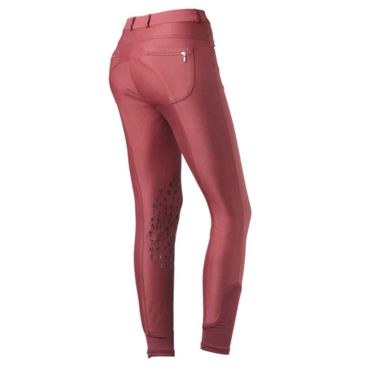 TATTINI TATTINI PANTALONE DONNA DA EQUITAZIONE CON GRIP MOD.AMARANTO Rosso per pantaloni da equitazione 09TA0209551 ROSSO BORDEAUX 