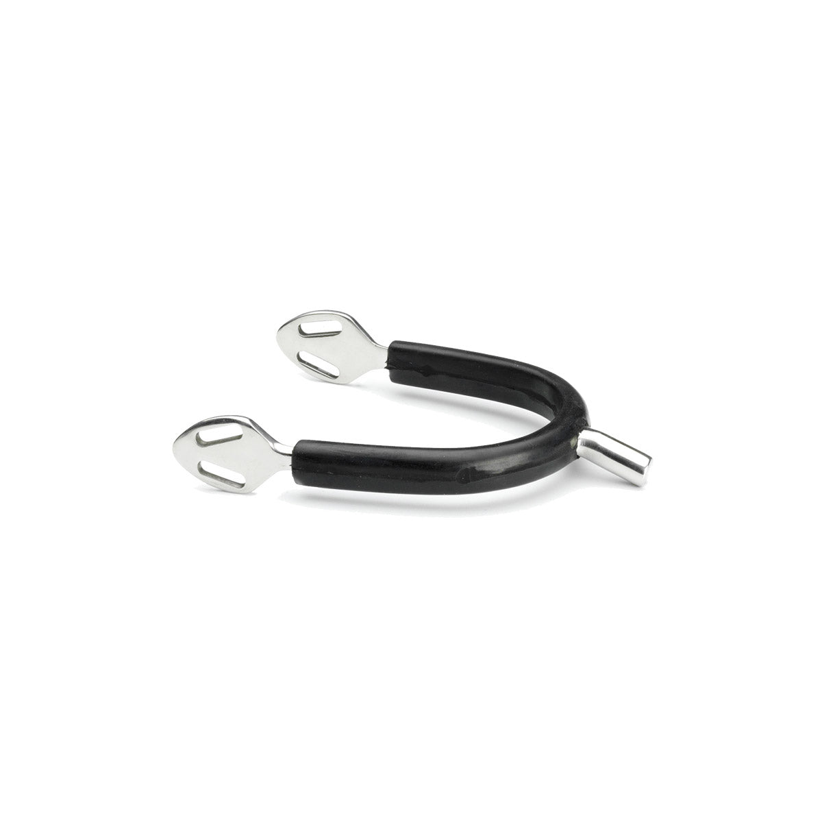 TATTINI TATTINI SPERONI GAMBO DRITTO CON RIVESTIMENTO IN GOMMA Argento per speroni 09TA0810299 INOX 