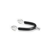 TATTINI TATTINI SPERONI GAMBO DRITTO CON RIVESTIMENTO IN GOMMA Argento per speroni 09TA0810299 INOX 