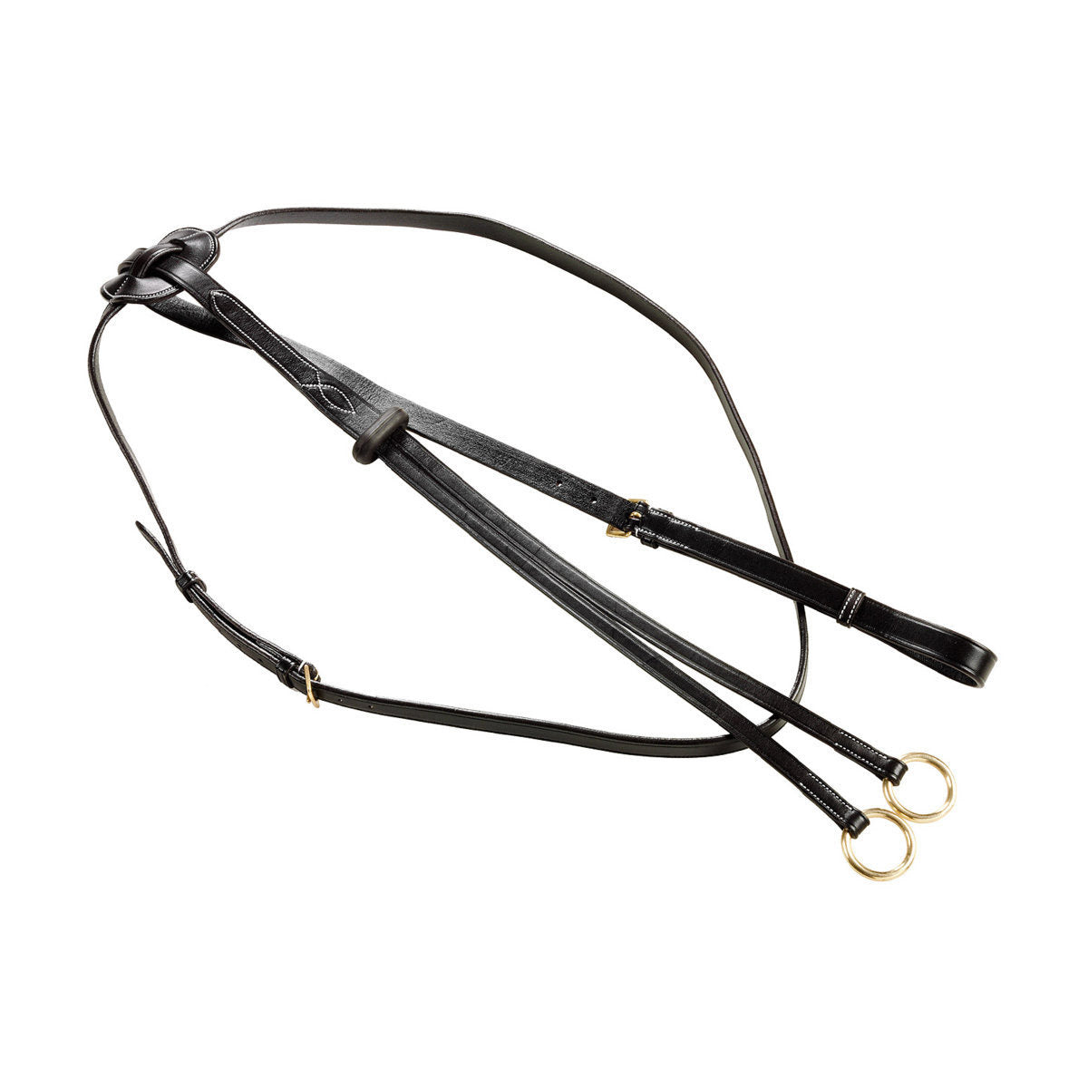TATTINI Martingala A Collare Con Fibbie In Ottone Tattini Nero 09TA1178299 NERO 