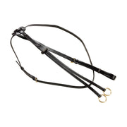 TATTINI Martingala A Collare Con Fibbie In Ottone Tattini Nero 09TA1178299 NERO 