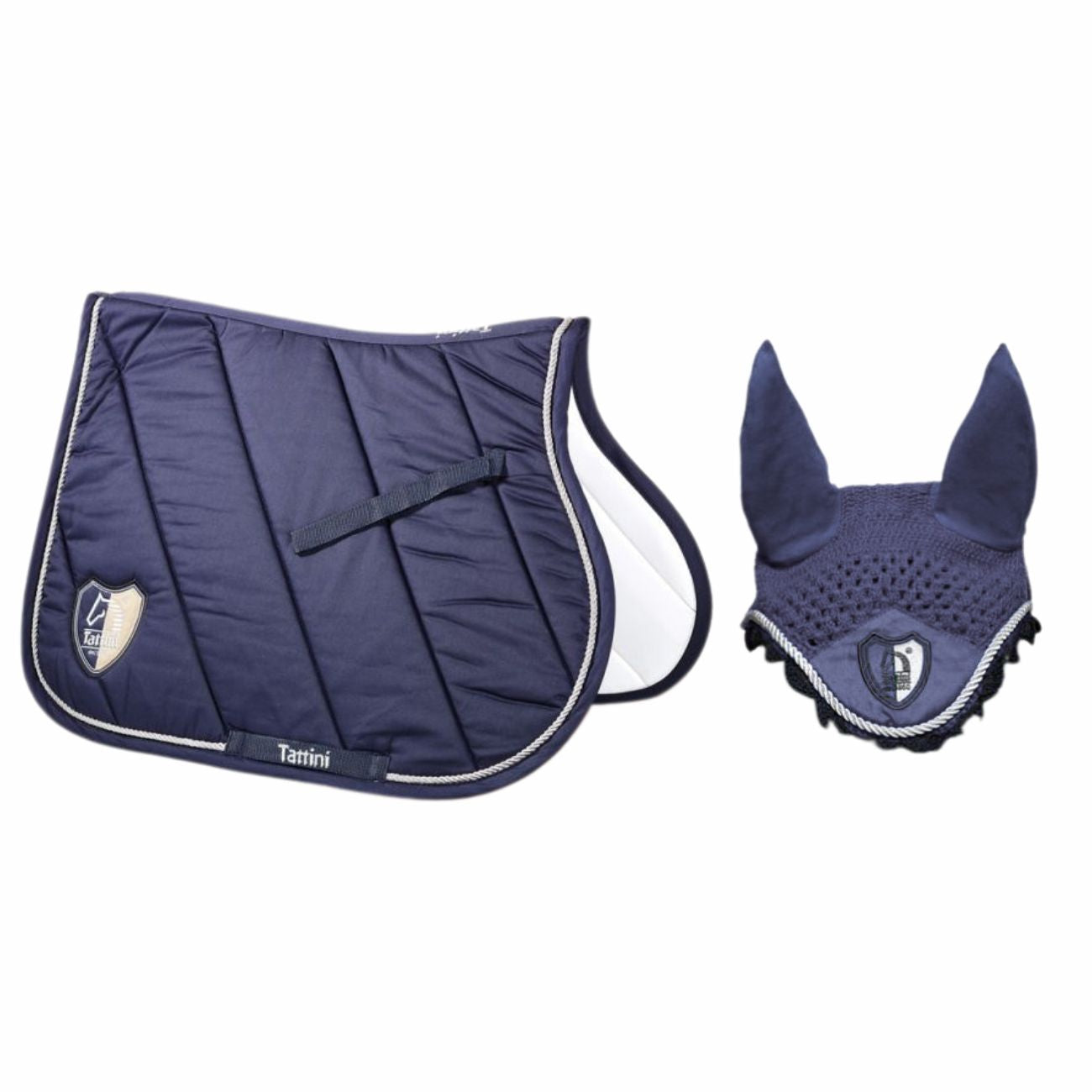 TATTINI TATTINI SOTTOSEL.TRAP.DIAGO+CUFFIA C/SCUDETTO Blu per sottosella 09TA1224499+2707799 BLU 