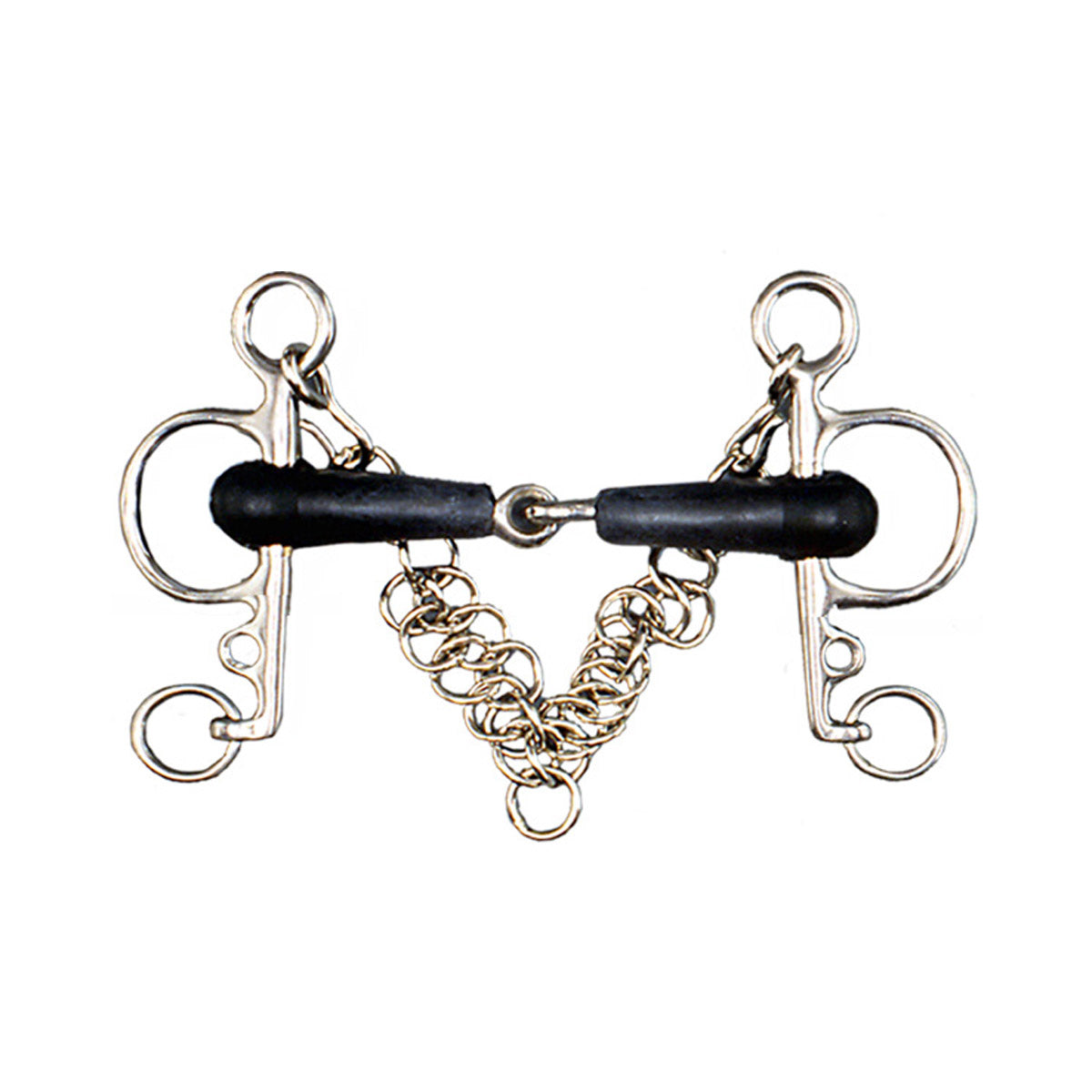 TATTINI Pelham Snodato Rivestito In Gomma 20mm Tattini 09TA1602707 INOX 