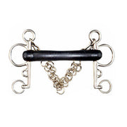 TATTINI TATTINI MORSO CENTAURO CANNA 19MM ASTA CORTA Nero per imboccature speciali 09TA1603207 GOMMA 