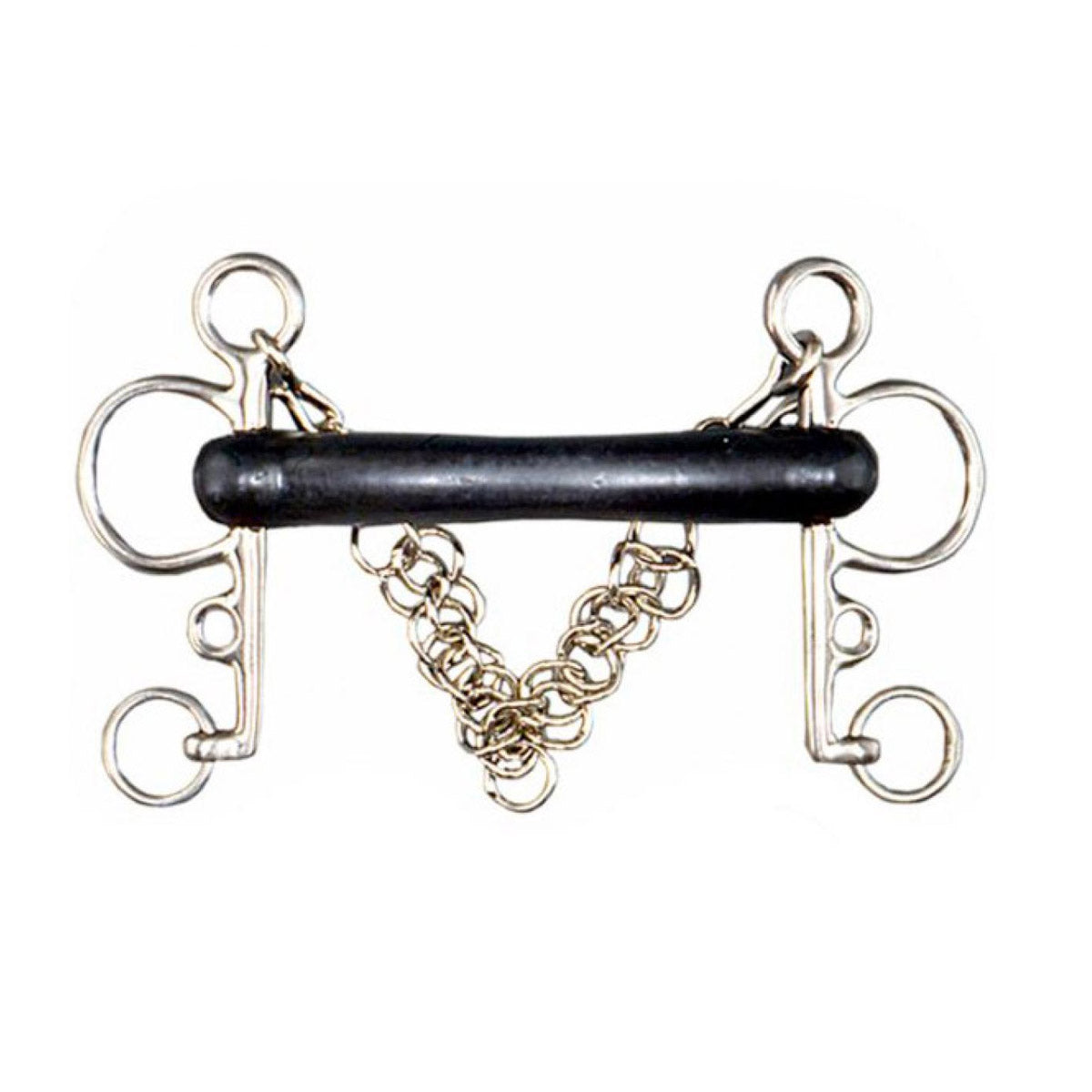 TATTINI TATTINI MORSO CENTAURO CANNA 19MM ASTA CORTA Nero per imboccature speciali 09TA1603207 GOMMA 