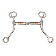 TATTINI TATTINI MORSO NATOWA SPEZZATO IN 2 CANNA IN RAME Giallo per imboccature western 09TA1607299 RAME 