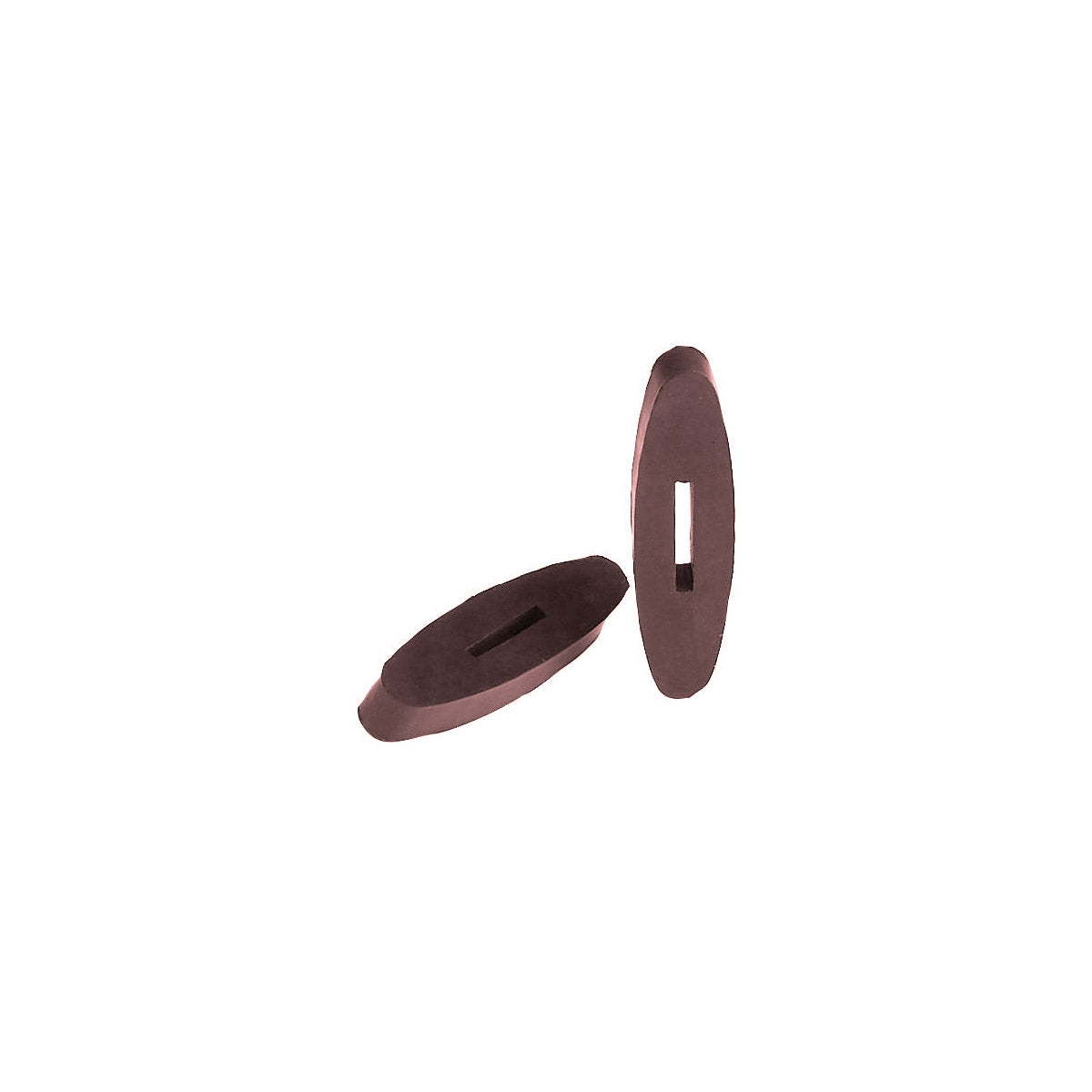 TATTINI Set 2 Pezzi Olive Per Redini In Gomma Tattini Marrone 09TA1901664 MARRONE 