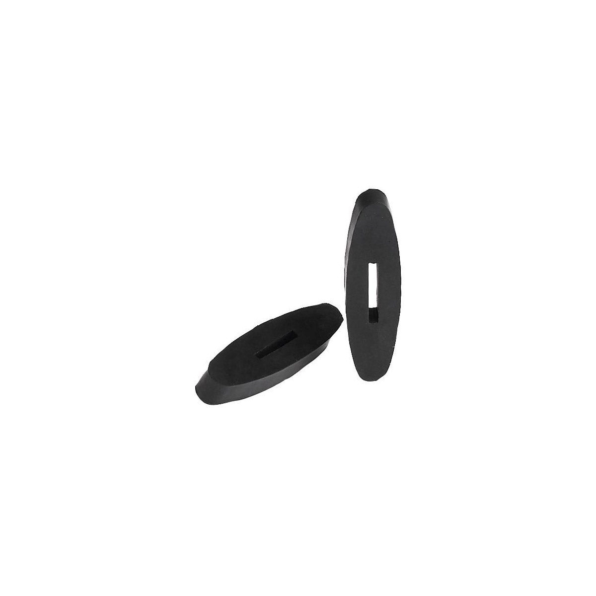 TATTINI Set 2 Pezzi Olive Per Redini In Gomma Tattini Nero 09TA1901664 NERO 