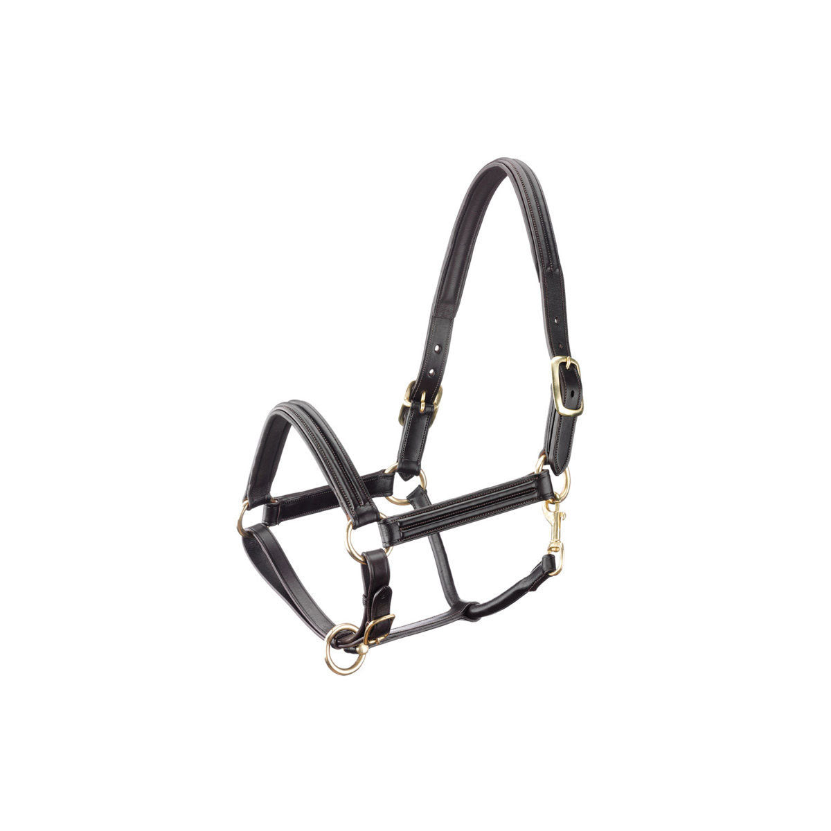 TATTINI TATTINI CAPEZZA CUOIO DOPPIA BOMBATURA Nero per capezzini e capezze 30TA-2002603 NERO 