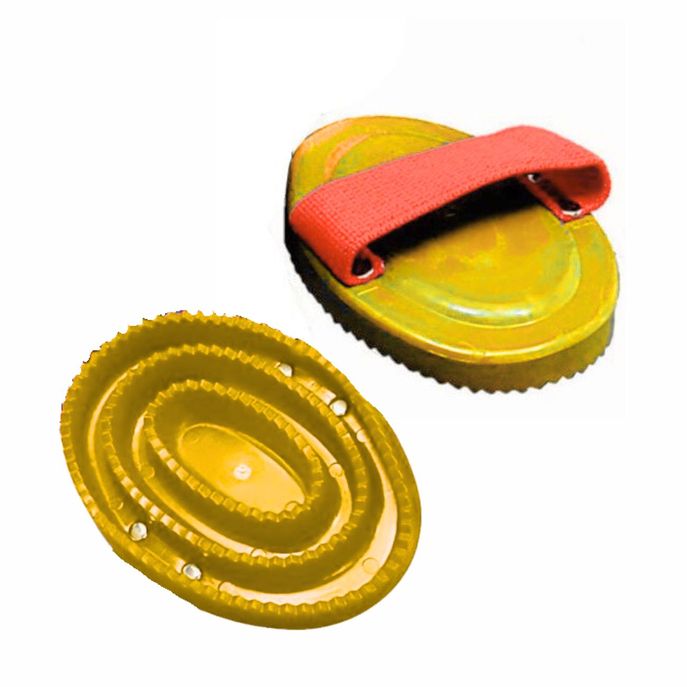 TATTINI Striglia In Plastica Tattini 5200499 03 GIALLO 