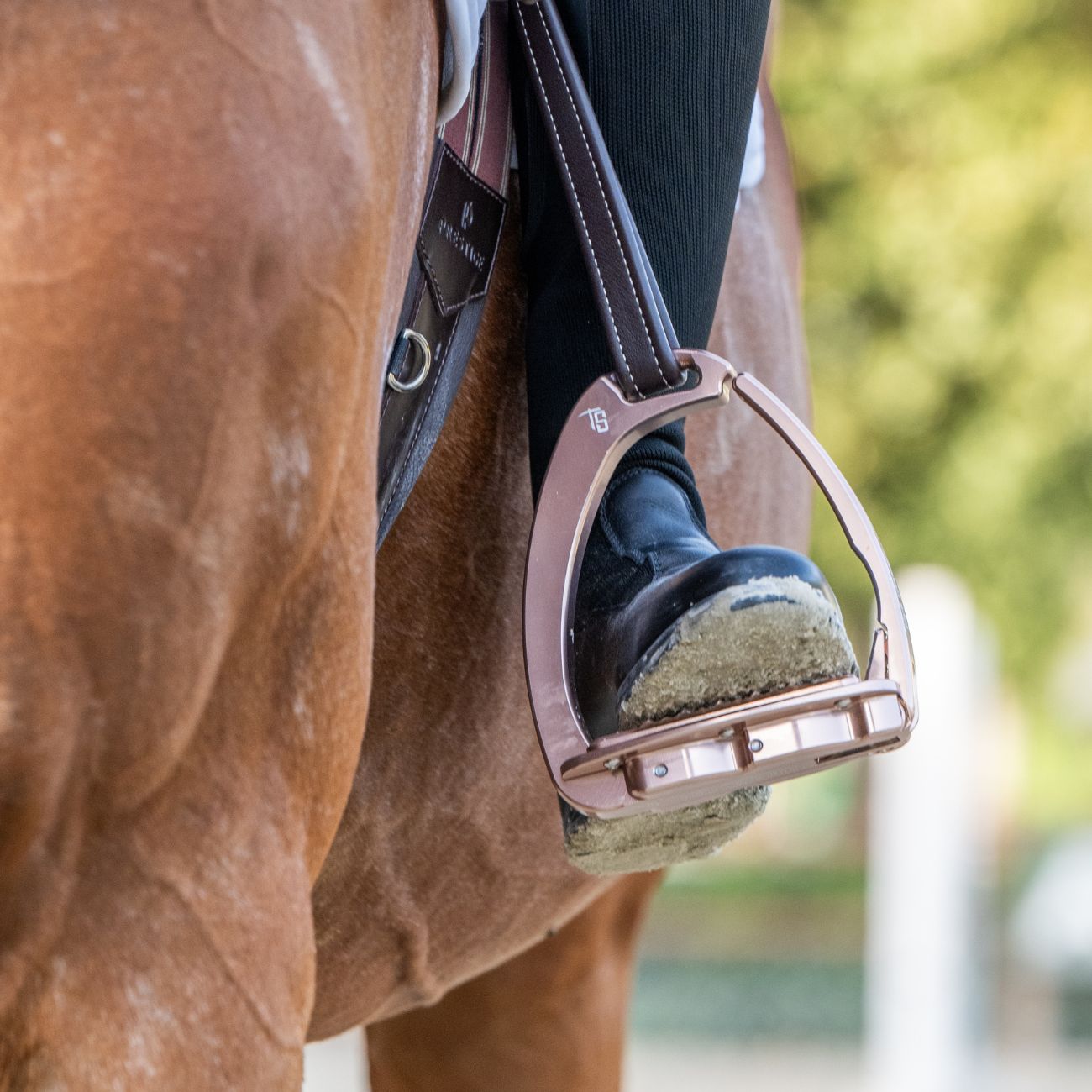 TECH STIRRUPS Venice Dressage Plus Oro Rosa TSVD+ROSEGOLD ROSE GOLD 