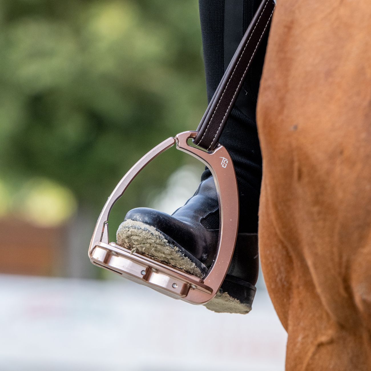 TECH STIRRUPS Venice Dressage Plus Oro Rosa TSVD+ROSEGOLD ROSE GOLD 