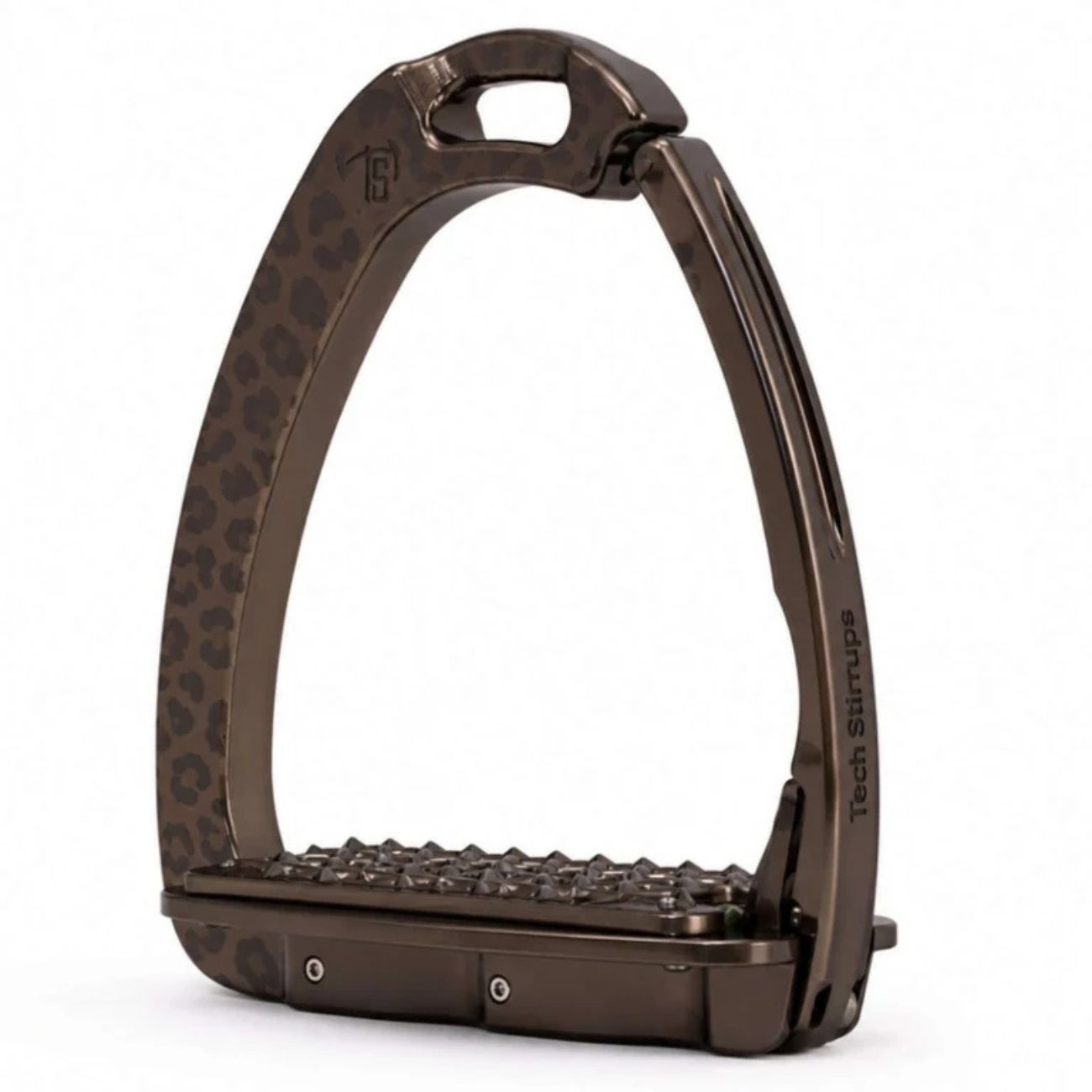 TECH STIRRUPS Venice Sloped Evo Leopard Marrone TSVSELEOBR LOEOPARD BROWN 