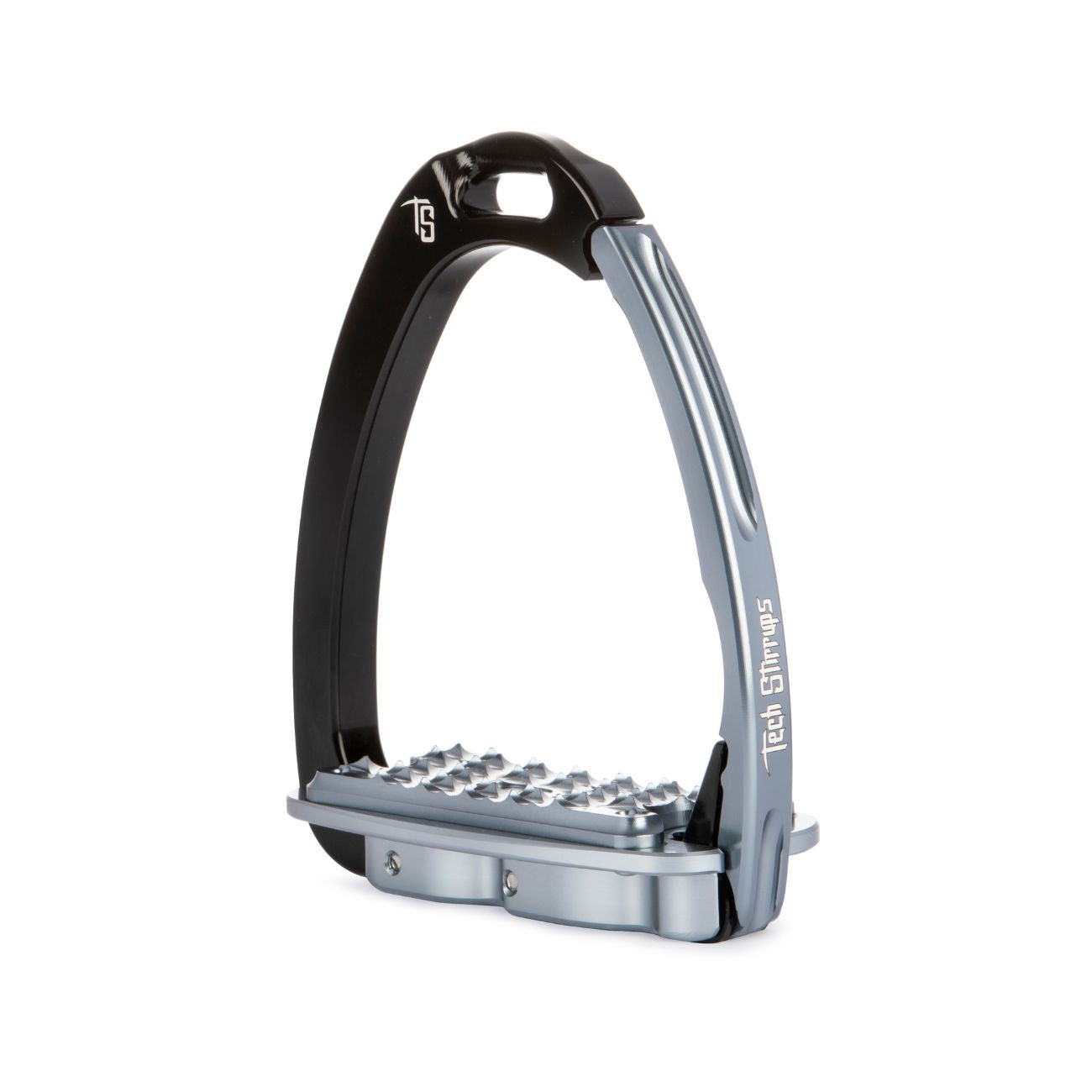 TECH STIRRUPS Staffe Di Sicurezza Venice Sloped EvoTech Stirrup Nero/Titanio TSVSF BTITANIUM 