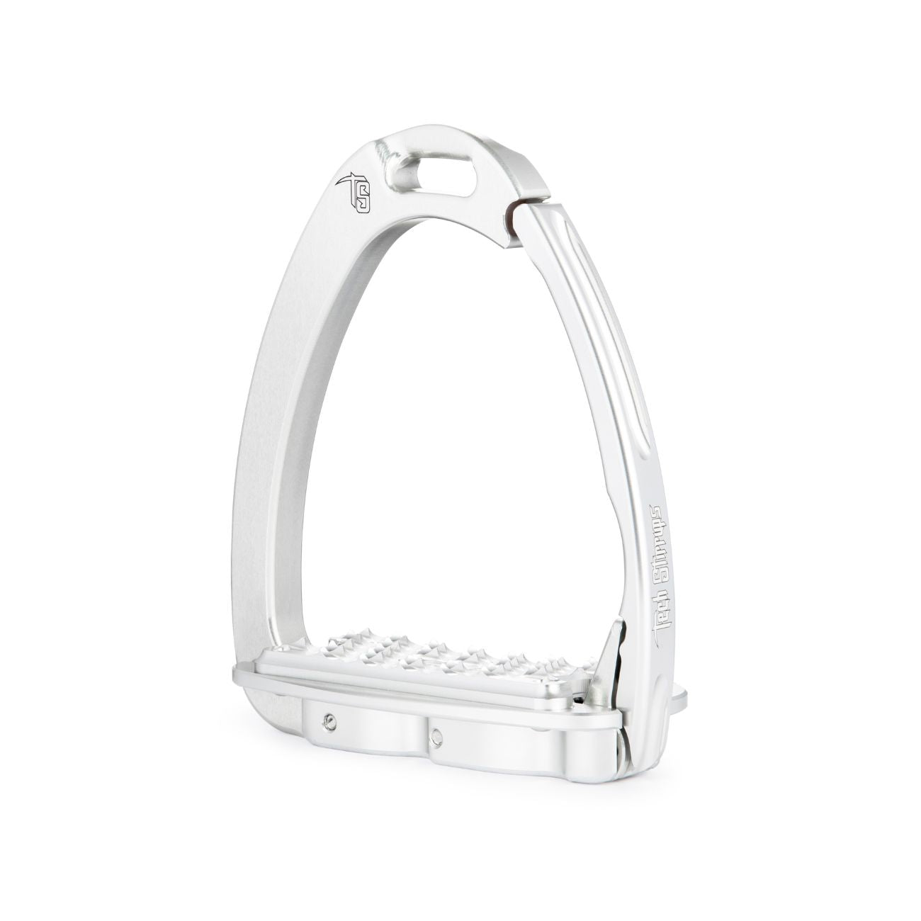 TECH STIRRUPS Staffe Di Sicurezza Venice Sloped EvoTech Stirrup Argento/Argento TSVSF SSILVER 