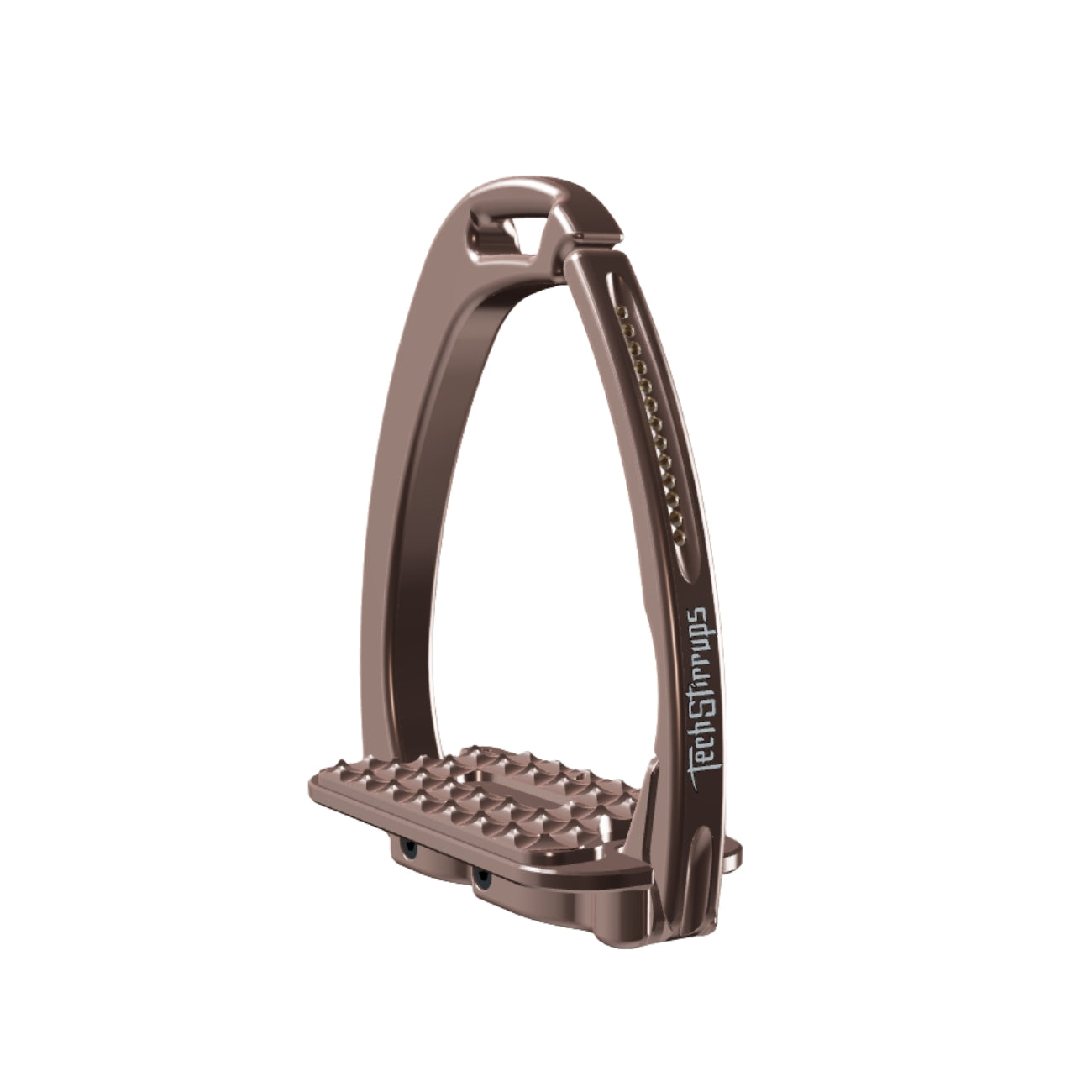 TECH STIRRUPS Venice Sloped Evo Oro Rosa Con Swarovski TSVSWSERG-SILCK ROSE GOLD/SILK 