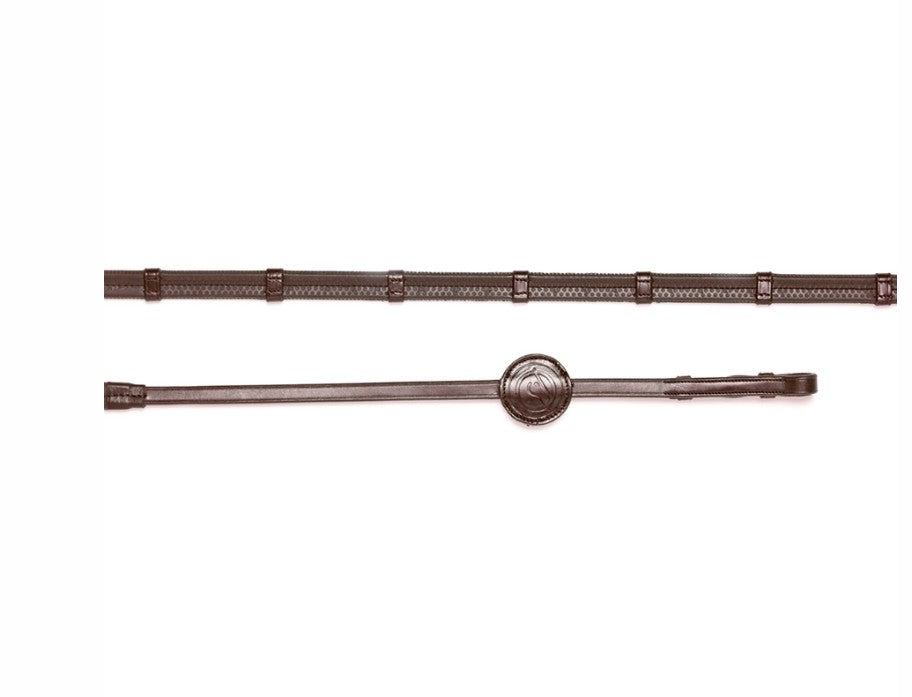 TRUST EQUESTRIAN TRUST EQUESTRIAN Redini Maastricht 1/2 Inch Con 7 Stop Brown Redini E20202 N046BROWN 