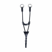 TRUST EQUESTRIAN Forchetta Per Martingala Elastic Trust Equestrian Nero/Argento E23901 BLACK/SILVER 