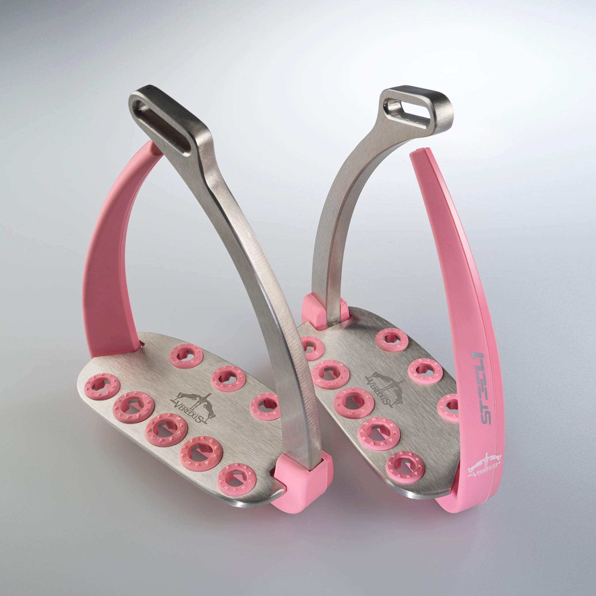 VEREDUS Vita Stirrup-Steel 1 Veredus Silver/Light Pink VSS4 LP-SILVER/LIGHT PINK 