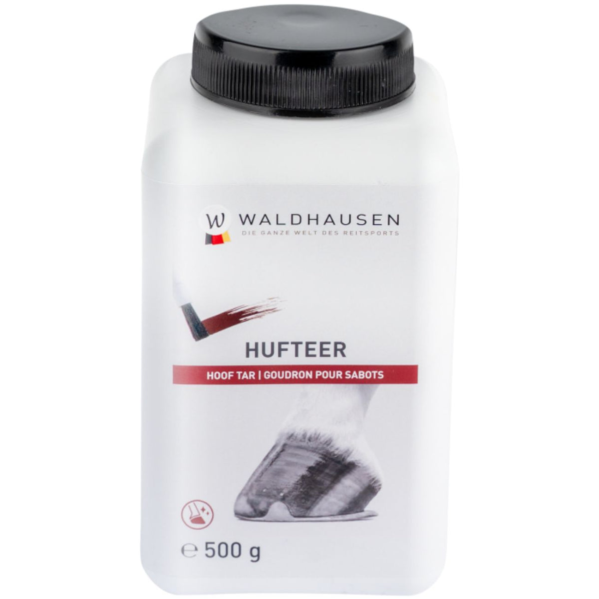 WALDHAUSEN Catrame Per Zoccoli Con Pennello 500 g 158300 NEUTRO 