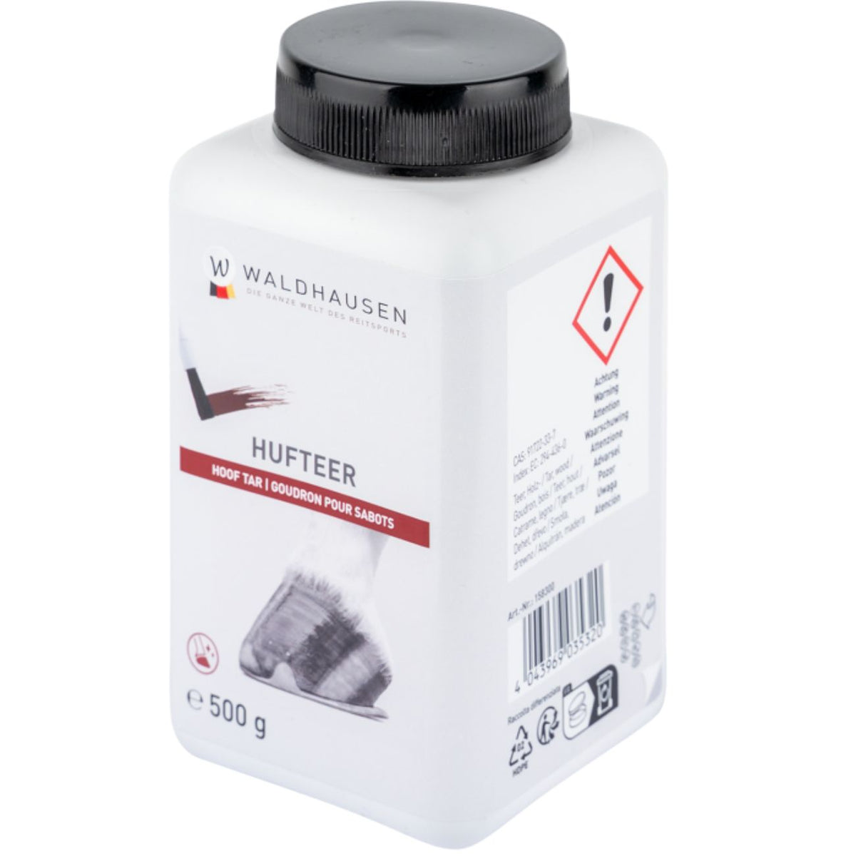 WALDHAUSEN Catrame Per Zoccoli Con Pennello 500 g 158300 NEUTRO 