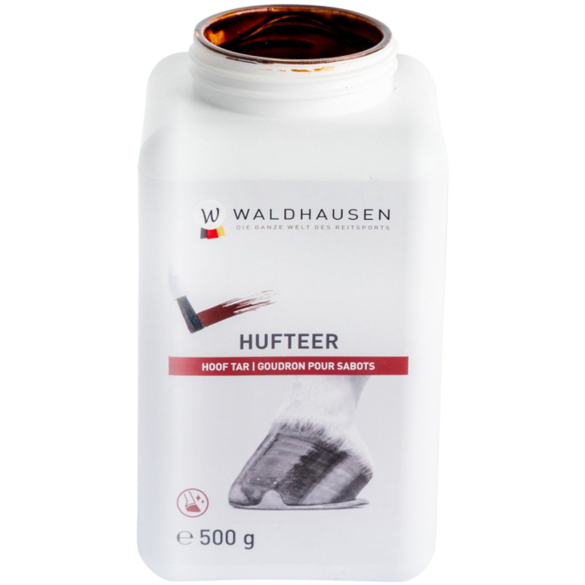 WALDHAUSEN Catrame Per Zoccoli Con Pennello 500 g 158300 NEUTRO 