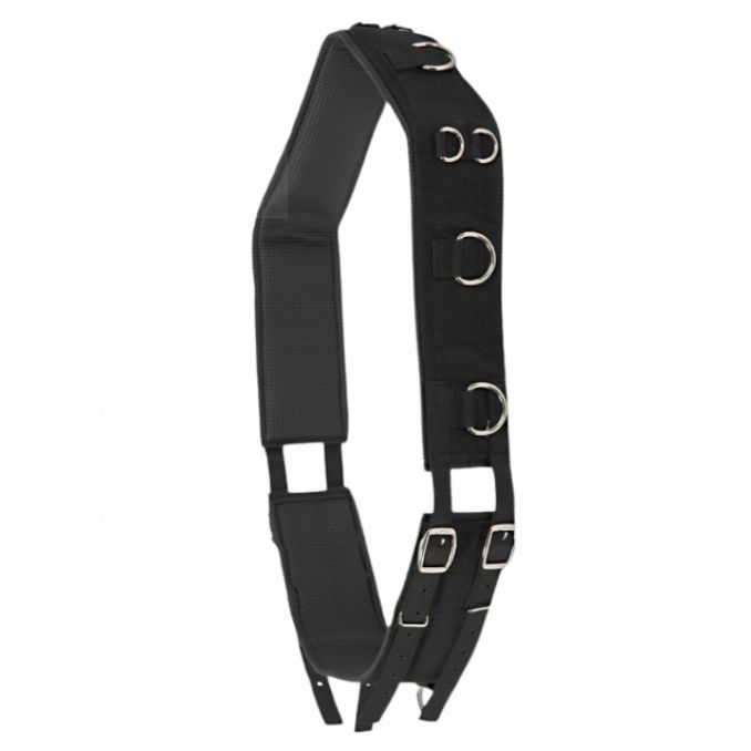 WALDHAUSEN Waldhausen LUNGING GIRTH, 13 RINGS Nero FASCIONI DA LAVORO 1904801 BLACK 
