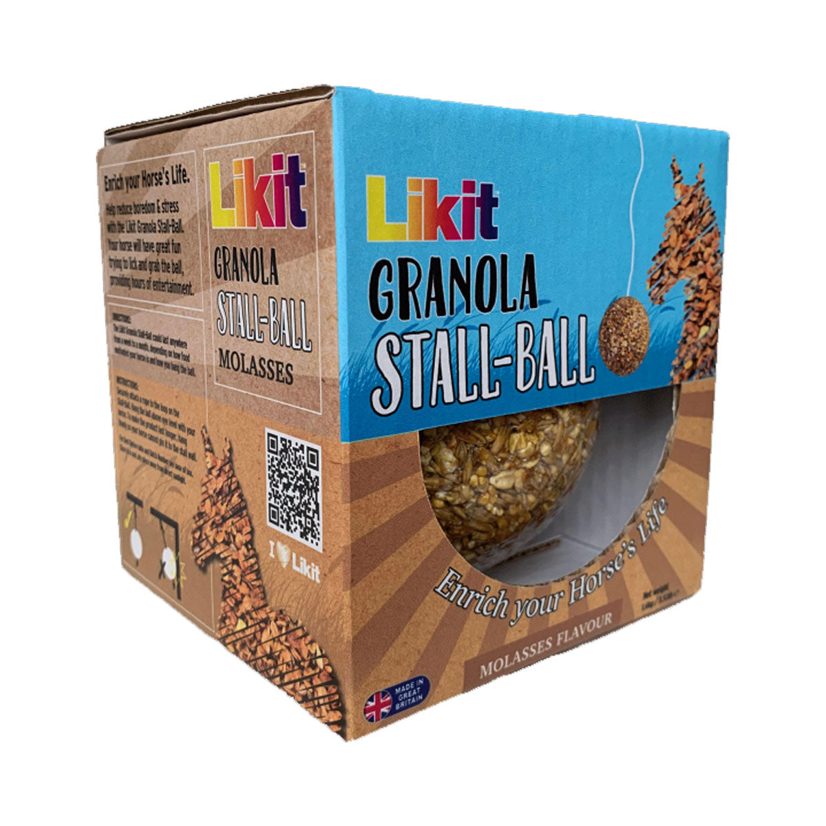 LIK IT LIK IT LIKIT GRANOLA STALL-BALL 1,6 KG WALDHAUSEN Melassa Integratori 15615 03MELASSA 
