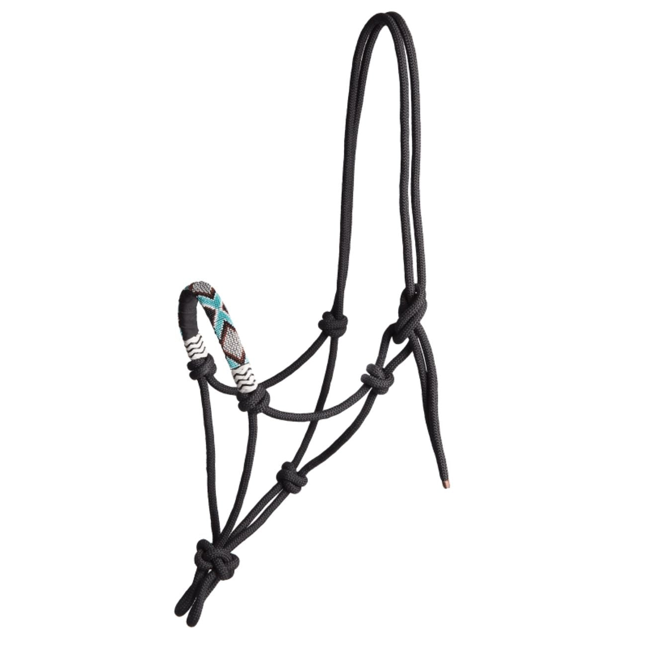 WALDHAUSEN Capezza annodata Con Perle Waldhausen Nero 50432 BLACK 