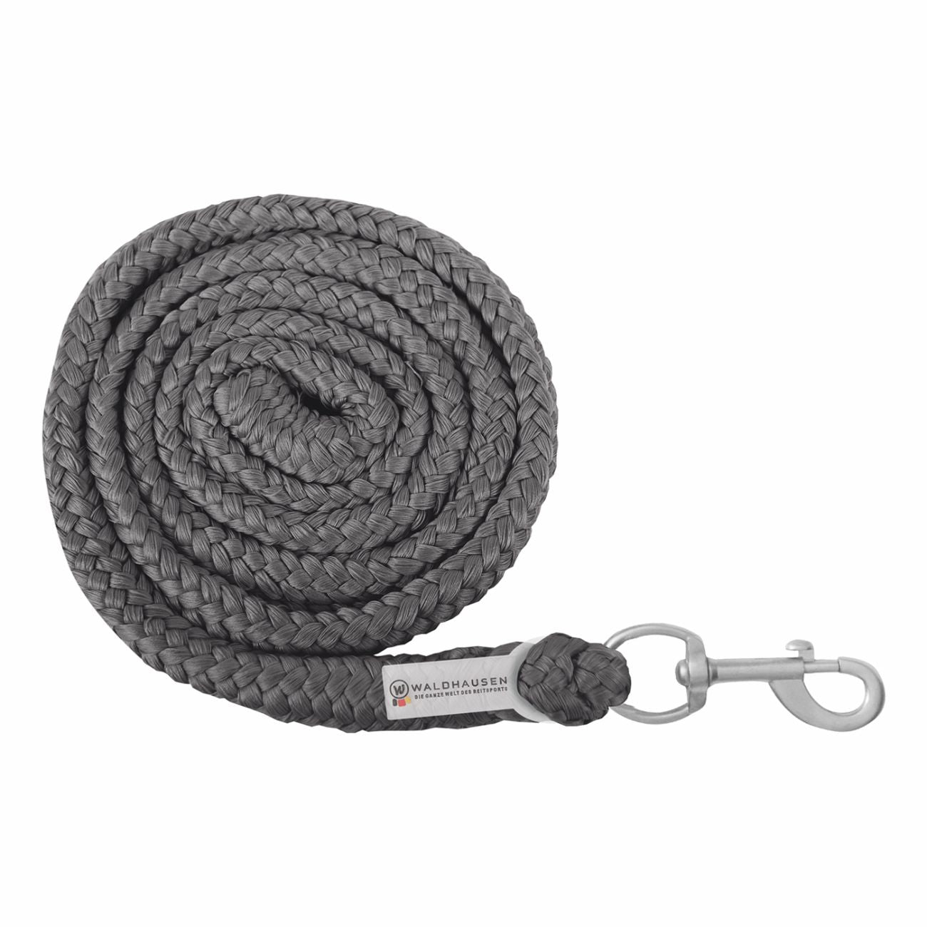 WALDHAUSEN Lunghina Intrecciata Con Moschettone Waldhausen Grigio 50463 10ANTHRACITE 
