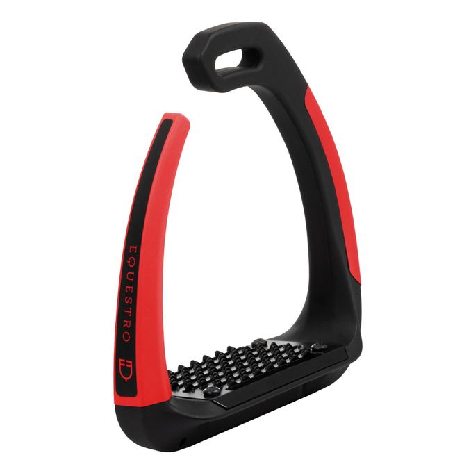 Supernova Stirrup Equestro Rosso
