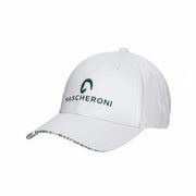 MASCHERONI SELLERIA Cappellino Con Visiera E Logo Mascheroni Bianco 09MACAPPELLINO BIANCO 