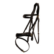 MASCHERONI SELLERIA Testiera Con Capezzino Anatomico Mascheroni Nero 30MA-HGE-ABWS BLACK 