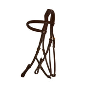 MASCHERONI SELLERIA Testiera Per Hackamore Mascheroni Selleria 30MA-HGE-HACKBRI DARK BROWN 
