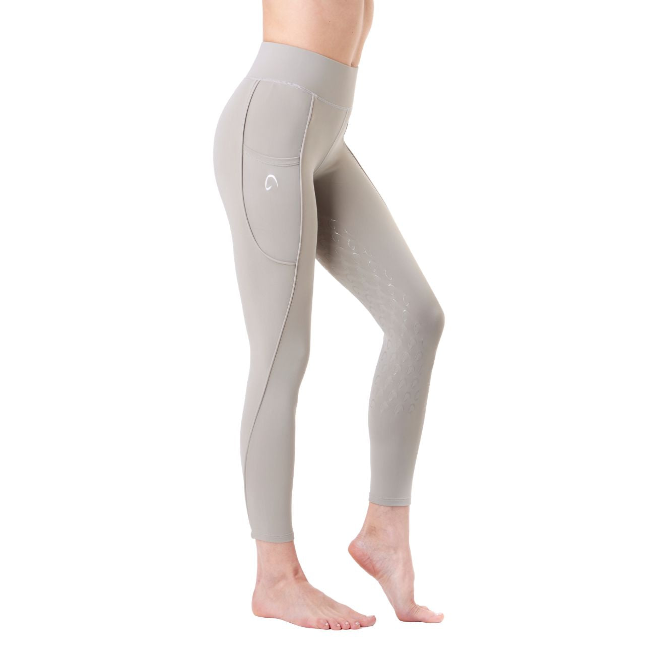 MASCHERONI SELLERIA Leggings Donna Full Grip Mascheroni Beige 30MA-LEGGINGS BEIGE 