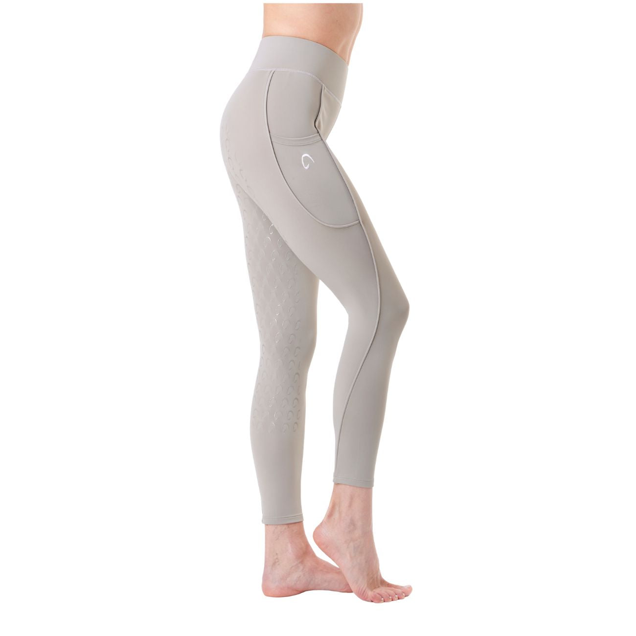 MASCHERONI SELLERIA Leggings Donna Full Grip Mascheroni Beige 30MA-LEGGINGS BEIGE 