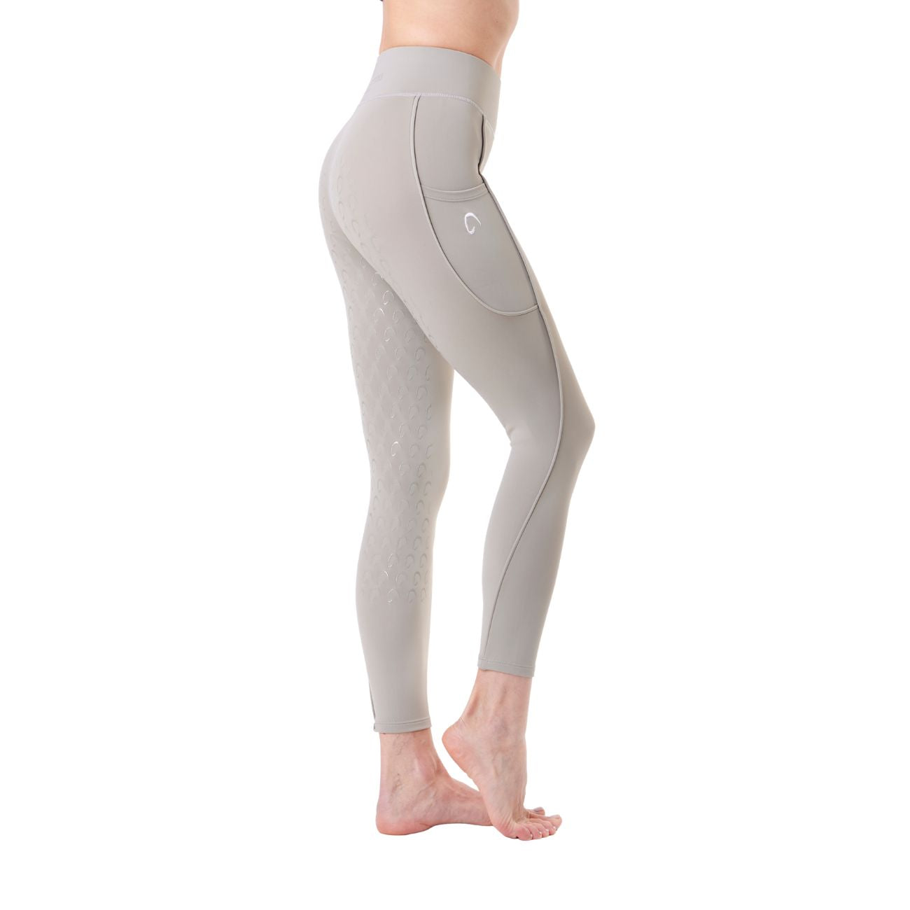 MASCHERONI SELLERIA Leggings Donna Full Grip Mascheroni Beige 30MA-LEGGINGS BEIGE 