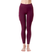 MASCHERONI SELLERIA Leggings Donna Full Grip Mascheroni Bordeaux 30MA-LEGGINGS BORDEAUX 